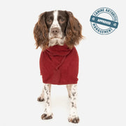 Classic Dog Drying Coat - Rosehip — view 2