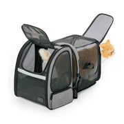 PETSFIT Dog and Cat Backpack Carrier Expandable with Great Ventilation — view 2